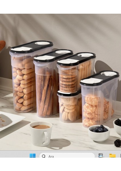 2900ML Erzak Saklama Kabı (5pp Gıda Için En Güvenilir Plastik) fırsatları