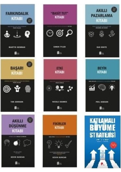Pratik Başarı Dizisi (8 Kitap Set) - Katlamalı Büyüme Stratejisi Hediye