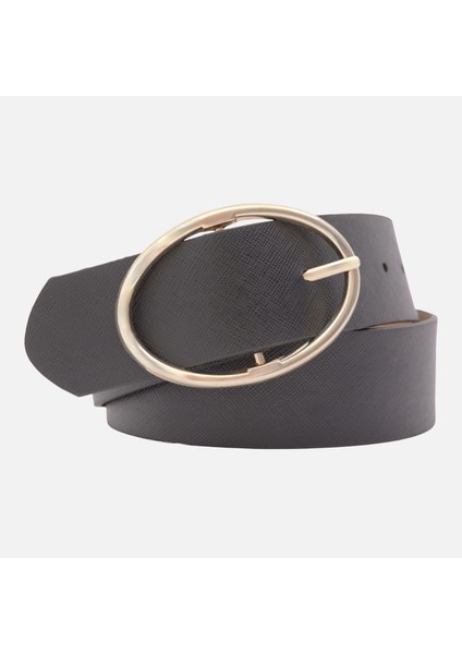 Kadın Oval Tokalı Geniş Kemer