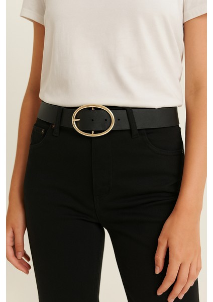 Kadın Oval Tokalı Geniş Kemer fırsatları