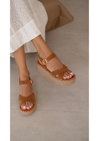 Elias Taba Süet Hakiki Deri Sandalet indirimleri