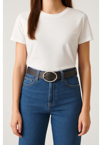 Kadın Oval Tokalı Geniş Kemer fırsatları