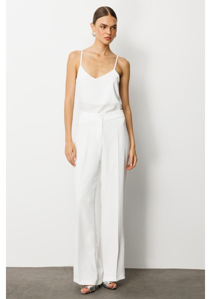 Moda Ilgi Kadın Krep Pantolon 0007 Ekru fiyatları