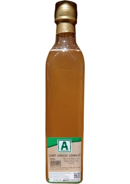 Dört Hırsız Sirkesi 500 ml