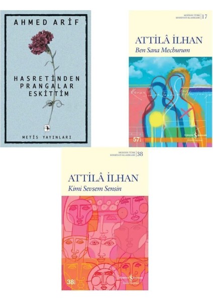 Hasretinden Prangalar Eskittim - Ben Sana Mecburum - Kimi Sevsem Sensin Atilla Ilhan