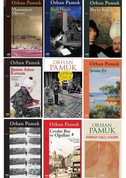 Orhan Pamuk Seti 9 Lu