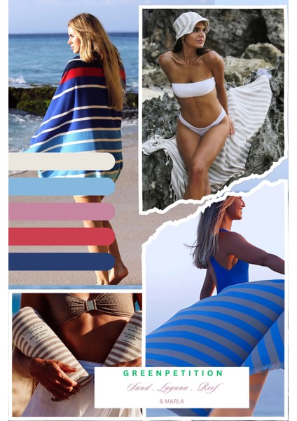 4'lü Set – Özel Paketlerinde Maris Laguna ve Ocean Reef, Mare Sand Marla Laguna Çanta ile Birlikte modelleri