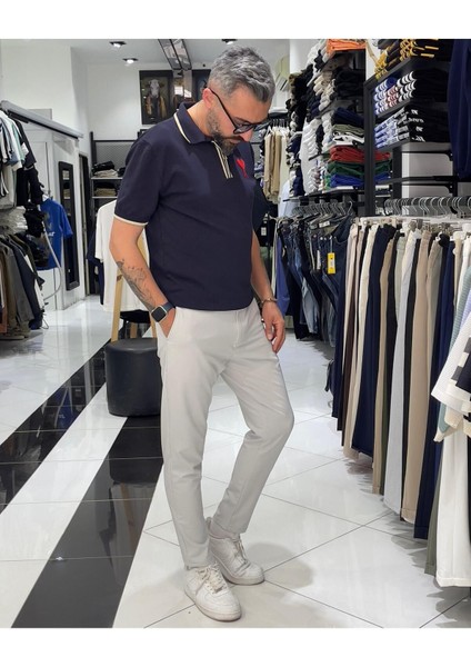 Power Likralı Non Iron Slim Fit Erkek Kumaş Pantolon indirimleri