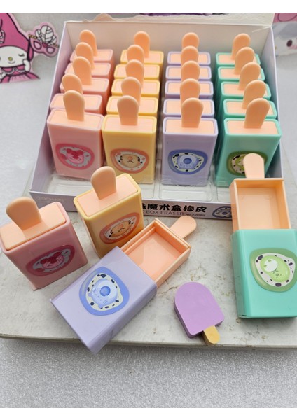 1 Adet Magnet Silgi Çift Kutulu Kilitli Sevimli Silgi Renk Seçenekli Hediyelik Silgiler Çift Kutulu fırsatları