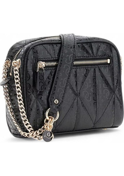 Aldina Siyah Kadın Çapraz Askılı Çanta HWGG9663140 fırsatları