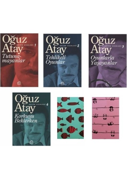 Oğuz Atay Tutunamayanlar - Tehlikeli Oyunlar - Oyunlarla Yaşayanlar -Korkuyu Beklerken-Defter Hediye