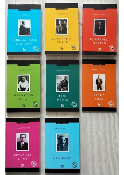 Sabahattin Ali Seti 8 Kitap fiyatları