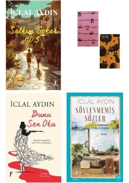 Salkım Sokak No:3 - Bunu Sen Oku - Söylenmemiş Sözler ( Defter Hediye)