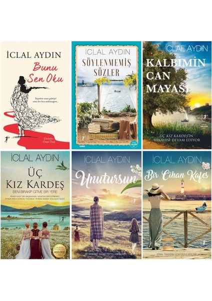 Iclal Aydın 6 Kitap Set / Bunu Sen Oku