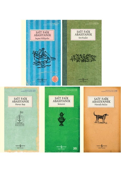 Sait Faik Abasıyanık 5 Kitap Set