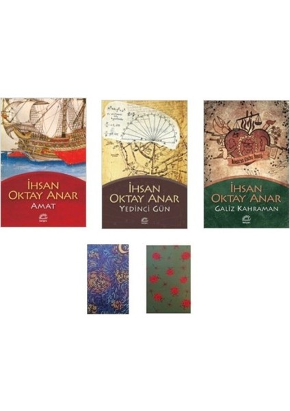 Amat - Yedinci Gün - Galiz Kahraman - 2 Adet Not Defteri Hediye