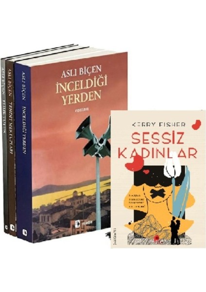 Aslı Biçen Set (3 Kitap) - Sessiz Kadınlar Hediye