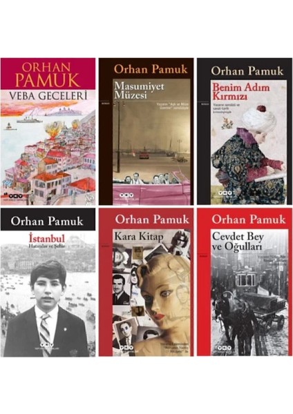 Orhan Pamuk 6 Kitap Set
