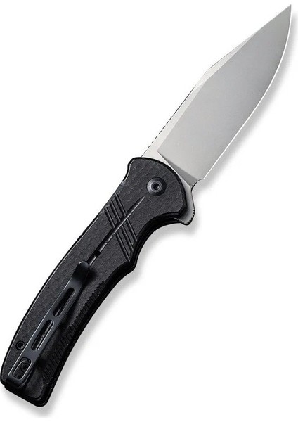 Cogent Flipper & Button Lock Knife Black Micarta Handle Çakı modelleri