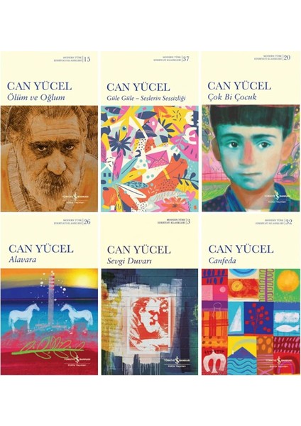 Çok Bi Çocuk - Sevgi Duvarı - Ölüm ve Oğlum - Canfeda / 6 Kitap Set Orjinalkitap - Can Yücel
