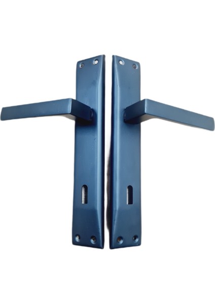 Max Avanti Aynalı Mat Siyah Oda Kapı Kolu – Modern ve Şık Tasarım / 2 Takım