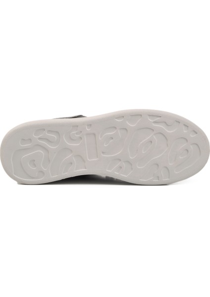 Beyaz-Siyah-Beyaz Hakiki Deri Erkek Sneaker Premium 02028 M indirimleri