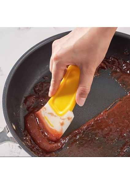 Iki Adet Silikon Bulaşık Kazıyıcı, Pratik ve Güçlü Temizlik Aracı modelleri