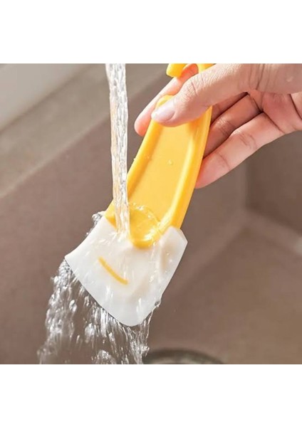 Iki Adet Silikon Bulaşık Kazıyıcı, Pratik ve Güçlü Temizlik Aracı fırsatları