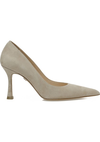 Rovaso 5pr Kum Kadın Topuklu Ayakkabı
