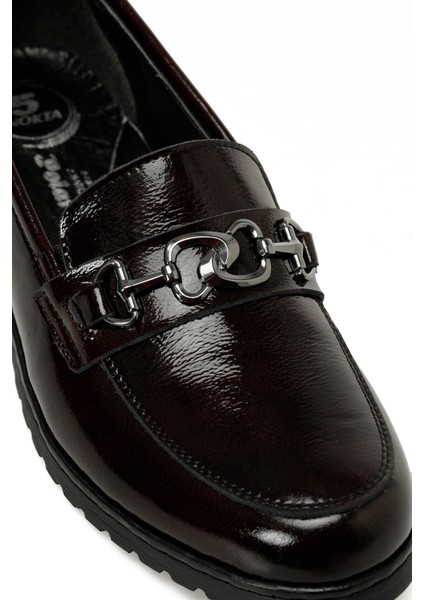 105077.Z5PR Siyah Kadın Loafer