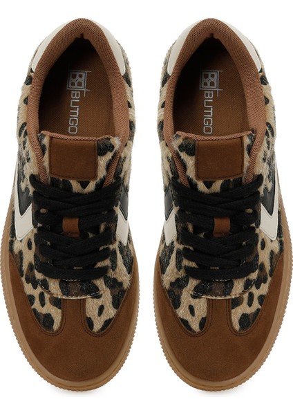 25K-2070 5pr Leopar Kadın Sneaker fırsatları