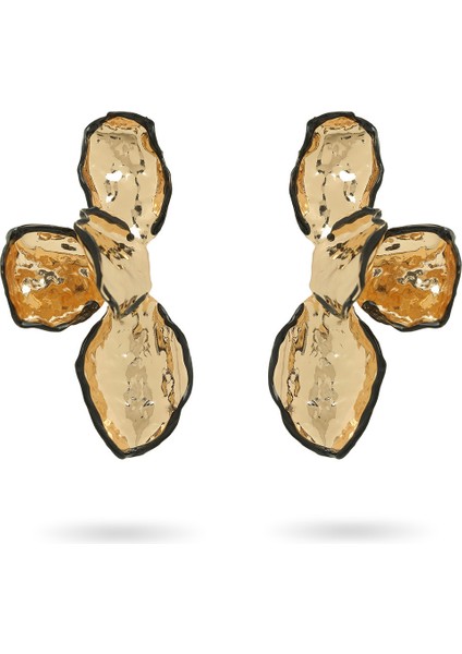 Flory2 5fx Sarı Kadın Küpe