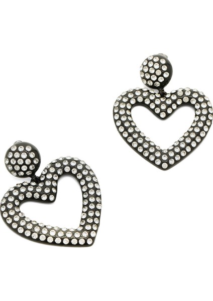 Partyheart 5fx Siyah Kadın Küpe