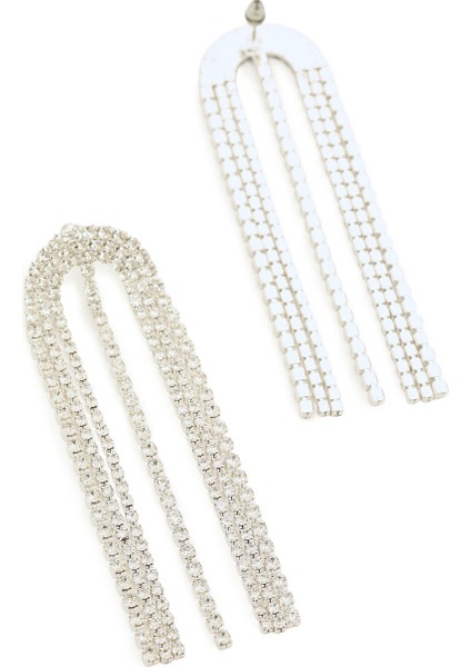 Shıny 5fx Gri Kadın Küpe modelleri