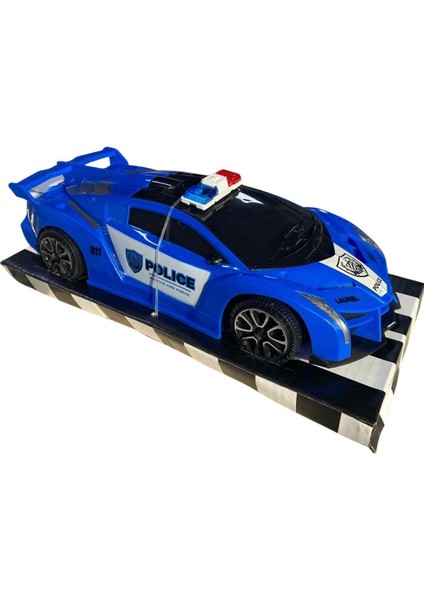 3D Işıklı Sesli Polis Arabası Oyuncak - Spor Araba fiyatları