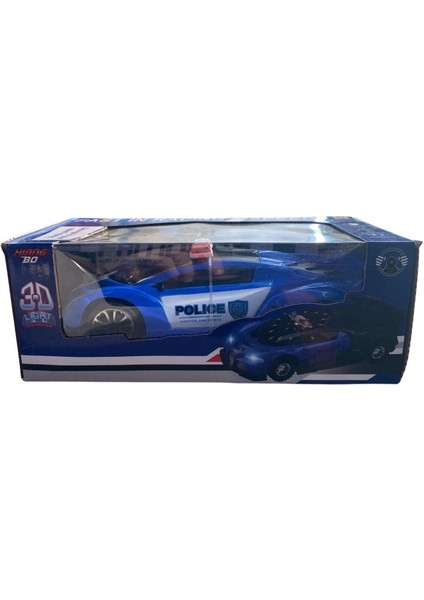 3D Işıklı Sesli Polis Arabası Oyuncak - Spor Araba fırsatları