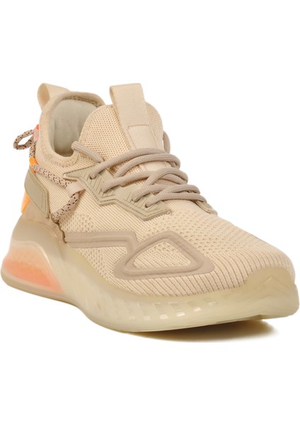 Bej Fileli Erkek Spor Ayakkabı Grim M