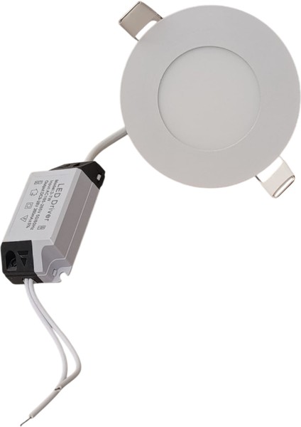 LED Panel Slim 3W Sıva Altı (Beyaz Işık) 6500K/270LÜMEN modelleri