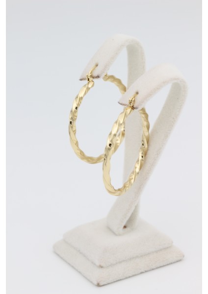 Stil Incisi/xupıng Jewelry Halka Burgu Model Küpe fırsatları