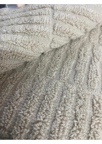 Atlas 3’lü El ve Yüz Havlu Seti – 50X90 cm %100 Pamuk, Yumuşak Dokulu, Örgü Desen. modelleri