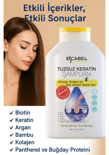 Tuzsuz Keratin Şampuanı 300 ml fiyatları