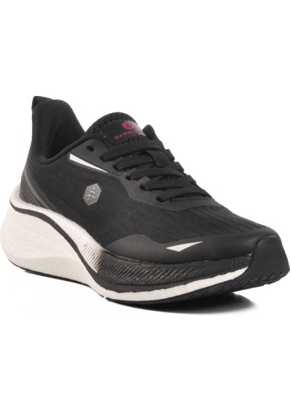 Siyah-Beyaz Fileli Unisex Spor Ayakkabı Maures 101 25063 G