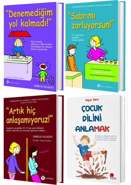 Çocuk Gelişim Seti (Denemediğim Yol Kalmadı – Sabrımı Zorluyorsun + 2 Kitap )