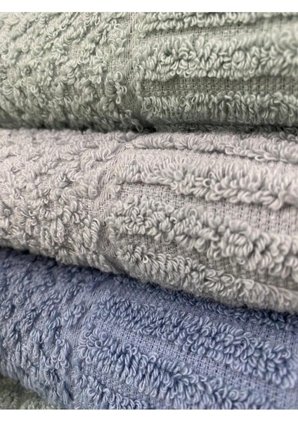 Atlas 3’lü El ve Yüz Havlu Seti – 50X90 cm %100 Pamuk, Yumuşak Dokulu, Örgü Desen. fiyatları