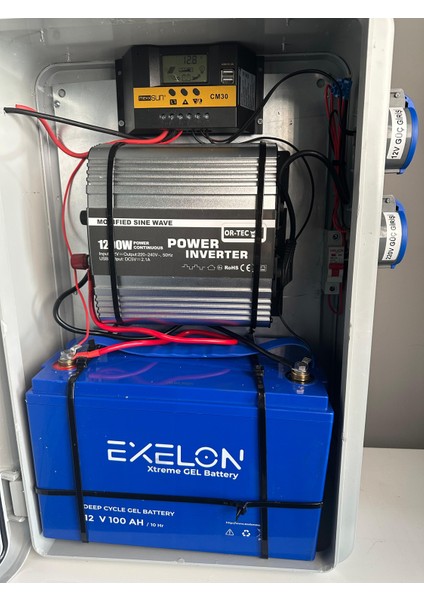 1kw Taşına Bilir Güneş Enerji Paketi