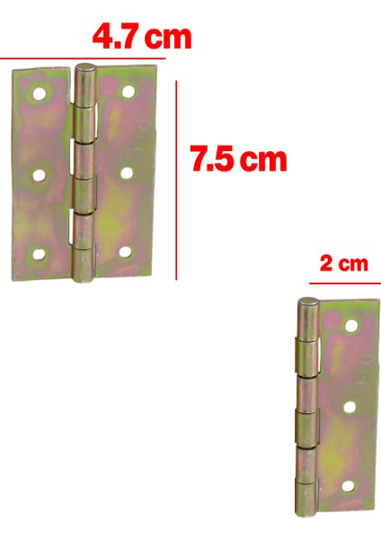 Metal Yaprak Menteşe 2 Adet Prinç Sarı No:3 Mobilya Pencere Kapı Dolap Pvc Menteşesi Iki Kanatlı fiyatları