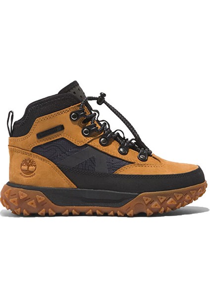 Tımberland Greenstride Motion 6 Mid Lace Up Waterpr Çocuk Outdoor Botu TB1A66P82311 Kahverengi