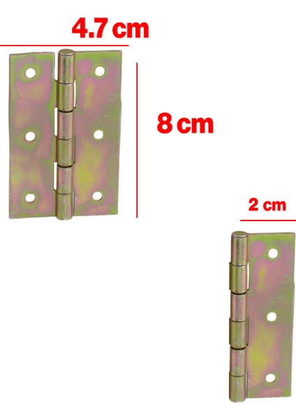 Metal Yaprak Menteşe 2 Adet Prinç Sarı No:3.5 Mobilya Pencere Kapı Dolap Pvc Menteşesi Iki Kanatlı fiyatları