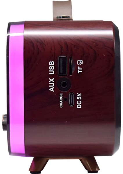 M-1315BT Bluetooth Subwoofer'lı Retro Radyo Şarjlı 3 Band Fm/am/sw Vintage Hoparlör USB Tf Destekli modelleri