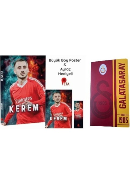 Kerem Aktürkoğlu - (Poster ve Ayraç Hediyeli) - Gs Defter Hediye